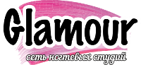 Логотип Студии маникюра и педикюра Гламур Ижевск
